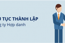 Thủ tục thành lập công ty Hợp danh tại tỉnh Thanh Hóa