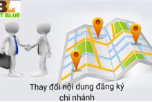 Thủ tục thay đổi nội dung đăng ký hoạt động của chi nhánh tại Thành Phố Thanh Hóa