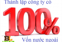 Tư vấn thành lập công ty 100% vốn nước ngoài tại Thanh Hóa